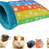 Small Animal HOMEYA | Homeya Hamster Sleeping Bag, Small Pet Animals Soft Flannel House Bed Nest Hideout Pouch Sack Sleeping Bed For Hedgehog Squirrel Bunny Guinea Pig Rat Warm Cage Decor Accessory (14 * 11 Inch)