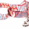 Small Animal Yellow Dog Design | Yellow Dog Design Bohemian Patchwork Ez-Grip Dog Leash With Comfort Handle, Small/Medium