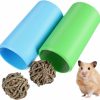 Small Animal balacoo | Balacoo Hideout Mices Gerbils Hiding For Grass Pet Small Funny Tube Balls Toys Fun Hand-Woven With Tunnels Toy Guinea Plastic Pigs Training Hamster Exercising