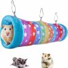 Small Animal HOMEYA | Guinea Pig Hanging Tunnel-Homeya Guinea Pig Hideout,2-In-1 Function Of Small Animal Hammock&Cozy Bed Nest,Hanging Toys And Cage Accessories For Ferret Rat Hamster Squirrel Chinchilla Sugar Glider