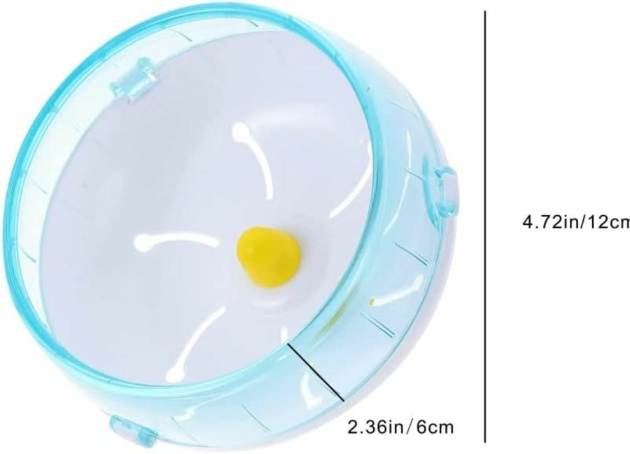 Small Animal YuanYouTong | Yuanyoutong Silent Hamster Wheel - Exercise Wheel For Syrian Hamsters - Quiet Spinner Running Wheel For Small Animals - Pet Hamsters Gerbils Mice Rats Guinea Pig Hedgehog Exercise Wheel Toy