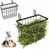 Small Animal S SANGLE SOPFFY | Rabbit Hay Feeder Sangle Sopffy 2Pcs, Guinea Pig Hay Feeder With Metal Frame For Guinea Pig Chinchilla Bunny, Hay Feeder Rabbit, Chinchilla Cage Accessories