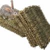 Small Animal PINVNBY | Pinvnby Rabbit Mat For Cages Woven Bunny Grass Bed Nest Chew Toy Bed For Hamsters Parrot Hedgehog Guinea Pig Bunny And Other Small Animals (12 Pack)