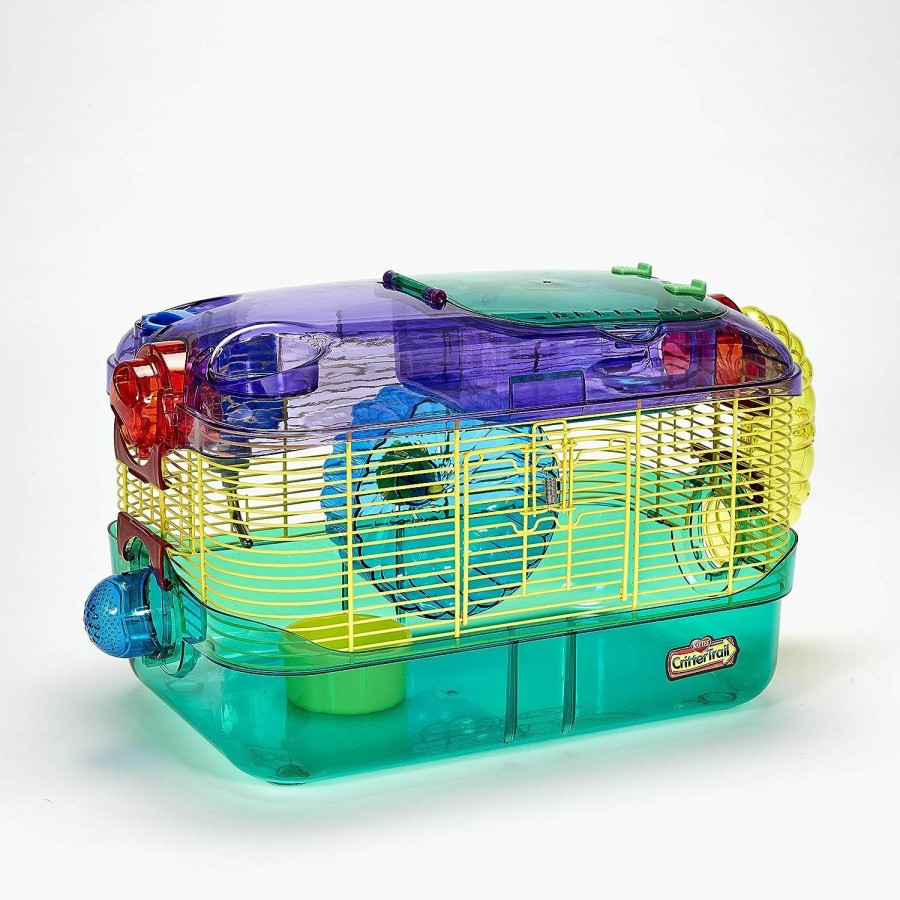 Small Animal Kaytee | Kaytee Crittertrail One Level Habitat For Pet Gerbils, Hamsters Or Mice