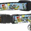 Small Animal Buckle-Down | Buckle-Down Breakaway Cat Collar - Olaf Summertime Snapshots - 1/2\" Wide - Fits 9-15\" Neck - Large