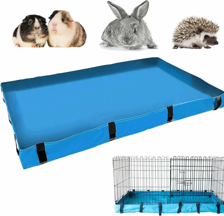 Small Animal MUYG | Muyg Guinea Pig Cage Waterproof Bottom For C & C Grids Habitat, Soft Oxford Cloth Washable Guinea Pigs Cage Liner Base Tarp Small Animal Cage Bedding For Rabbit Bunny Hamster And Other Small Animals