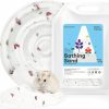 Small Animal BUCATSTATE | Bucatstate Hamster Bath Sand, 5.5Lbs/2.5Kg Desert Bath Sand Fine | No-Dust Potty Litter Silicon-Free Sand For Hamster Chinchillas Gerbil Mice Degu Or Other Small Pets (Fine Sand)