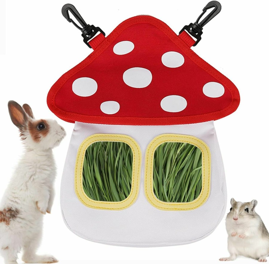 Small Animal Quebran | Quebran Rabbit Hay Feeder, Collapsible, Foldable, Lightweight, Hanging Design, Superior Material, Perfect Size, Unique Pattern