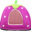 Small Animal POPETPOP | Popetpop Bunny Bed, Warm Guinea Pig Cave Guinea Pig Hideout Cute Hamster Bed Rabbit House Cave Accessories For Dwarf Rabbits Bunny Hedgehog Ferret Chinchilla Hamster Other Small Animals