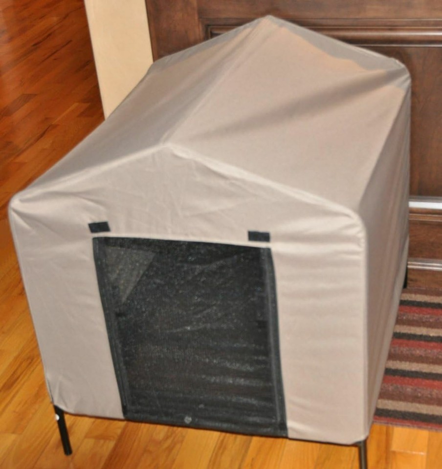 Small Animal Back on Track | Cool Runners Medium 33\" Deep X 28\" Wide X 32\" High Elevated Dog Bed/House/Retreat