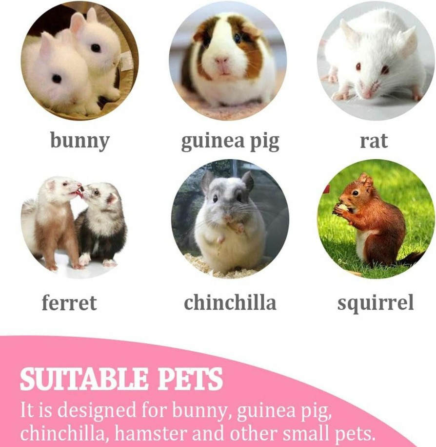 Small Animal kathson | Kathson Small Litter Box Guinea Pig Litter Tray Ferret Potty Training Corner Litter Pan Cage Cleaner Litter Scooper For Chinchillas Drawf Rabbits