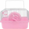 Small Animal TEHAUX | Hamster Cage Travel Carry Rat Cage Small Pets Supplies Hamster Toy Accessories (Blue)- Small Pet