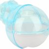 Small Animal Zerodis | Zerodis Hamster Bathroom, Small Animal Bathroom House Gerbil Dust Bath Pet Toilet Bathtub For Small Animals Litter Rat Hamsters(Blue)