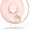 Small Animal BUCATSTATE | Bucatstate Quiet Spinning Hamster Wheel Noiseless Running Wheel Dual-Bearing Hamster Cage Accessories Silent Small Animals Wxercise Wheels 8.2 Inches