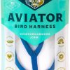 Small Animal The AVIATOR | The Aviator Pet Bird Harness And Leash: Petite Green