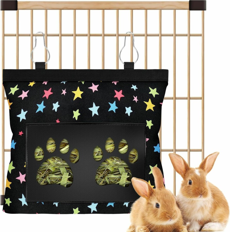 Small Animal KEXWEN | Guinea Pig Hay Holder.Rabbit Hay Feeder.Hay Feeder Guinea Pig Hay Bag For Rabbits.Rabbit Hay Feeder.Bunny Hay Bag For Rabbit.Hay Feeder For Guinea Pig.Rabbit Hay Holder.Bunny Hay Feeder(Turnip Rabbit)