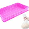 Small Animal POFUIERKN | 20 Pcs Disposable Small Animals Cage Liner Rabbit Guinea Pig Cage Liners Plastic Clear Bunny Cage Liner Bag Universal Toilet Film,Small Animal Bedding, Hamster Bunny Litter Pan Bags