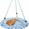 Small Animal SETHOUS | Sethous Reptile Hammock Swing Hanging Bed, Cute Bearded Dragon Swing Toy, Cotton Lizard Summer Bed For Reptile, Cage Accessories For Leopard Gecko Small Animal Birds Parrots Rats