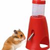 Small Animal Litewoo | Litewoo 2 In 1 Hamster Water Bottle, Automatic Drinker And Cabin Fits Syrian Dwarf Hamster Mouse Gerbil Mice Chinchilla Small Animal (Yellow)