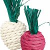 Small Animal TRIXIE | Trixie Straw Vegetables Rabbit Guinea Pig Chew Toys (2 Pack)