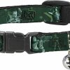 Small Animal Buckle-Down | Buckle-Down Breakaway Cat Collar - Woody & Friends Keep Calm & Reach For The Sky Blues - 1/2\" Wide - Fits 8-12\" Neck - Medium