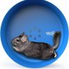 Small Animal YKD | 15\" Aluminum Alloy Chinchilla Exercise Wheels - Large Small Animals Running Wheels For Chinchilla Syria Hamsters Fancy Rats Hedgehog Other Small Animals