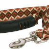 Small Animal Yellow Dog Design | Yellow Dog Design Aztec Sand Ez-Grip Dog Leash With Comfort Handle 1\" Wide And 5' (60\") Long, Large