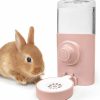 Small Animal Chngeary | Chngeary Leak Proof Guinea Pig Water Bottle, Automatic Water Filling Rabbit Water Bottle For Hamsters, Bunny, Cats...Easy To Use, Install And Clean(Pink)