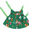 Small Animal Mogoko | Mogoko Christmas Rabbit Harness With Leash, Cute Green Dress Christmas Costumes And Lead Set For Rabbit Ferret Guinea Pig Kitten Small Animals