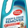 Small Animal Simple Solution | Simple Solution Pet Stain And Odor Remover | Enzymatic Cleaner With 2X Pro-Bacteria Cleaning Power | 1 Gallon