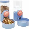 Small Animal BNOSDM | Bnosdm Rabbit Automatic Food Water Feeder Hanging Gravity Bunny Food Dispenser Small Animals Self Feeding Bowl For Cages 30 Oz Capacity Container For Ferret Rabbits Kittens Punnies