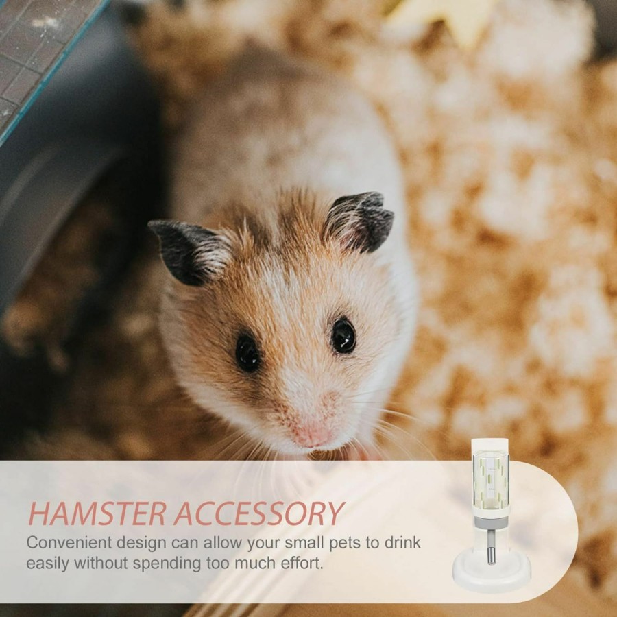 Small Animal Ipetboom | Ipetboom Hamster Water Bottle Small Animal Water Dispenser Rabbit Water Bowl Pets Rat Water Bottle Guinea Pig Water Bottle Hamster Water Dispenser Purple Drinking Fountain Ferrets