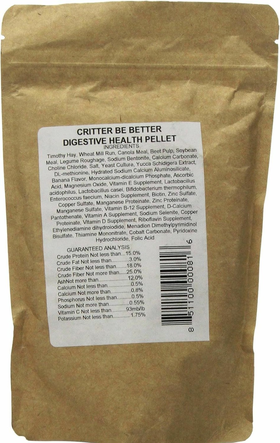 Small Animal American Pet Diner | Cbb Digestive Health Yellow Pellet, 8-Ounce