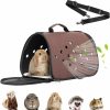 Small Animal Petsfit | Petsfit 16 X 9 X 9 Inches Rabbit Carrier, Portable Bunny Carrier With Ventilation Holes, Guinea Pig Carrier For Small Animals, Chinchilla, Hedgehog, Squirrel