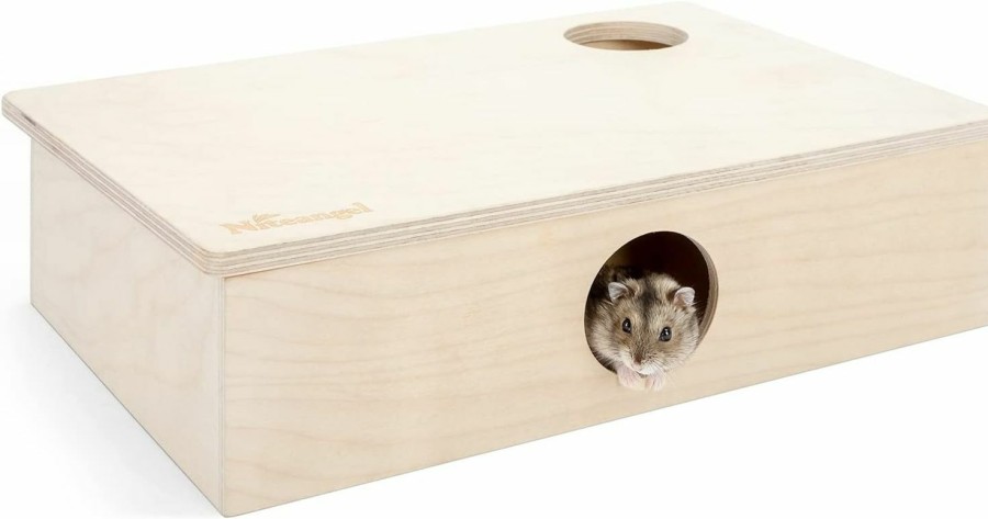 Small Animal Niteangel | Niteangel Multi-Chamber Hamster House Maze: - Multi-Room Hideouts & Tunnel Exploring Toys For Hamster Gerbils Mice Lemmings (6-Room Large)