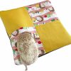 Small Animal Ymid Select | Ymid Select Fleece Cuddle Sack Sleeping Bag Pouch Hideout Interactive Play Mat For Hedgehog Hamster Rat Ferret Squirrel Small Animal Bed (Green)