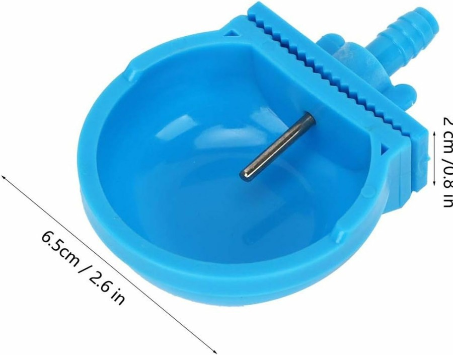 Small Animal Leftwei | Leftwei 10 Sets Rabbit Feeder Bowl, Automatic Rabbit Drinker Drinking Feeding Bowl Farm Cage Water Bowls Accessories Supplies For Rodent Rabbit Squirrels Chinchilla Hamster Ferret Animal