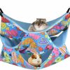 Small Animal Petmolico | Petmolico Ferret Hammock, Triple Layer Small Animal Swinging Hanging Hammock Pet Cage Accessories For Sugar Glider Squirrel Guinea Pigs Ferret Rat Hamster, Cat Pattern