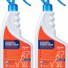 Small Animal Nuesta | Pineapple & Papaya Enzyme Pet Stain & Odor Eliminator | Neutralize Tough Stains & Odors | Expert Cleaning Formula | Indoor Cats & Dogs | 2-Pk. 20-Oz Bottles - Nuesta Pets