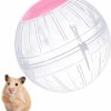 Small Animal FANKUTOYS | Fankutoys Hamster Exercise Ball, 5.7 Inch Transparent Hamster Ball Running Hamster Wheel For Dwarf Hamsters Small Pets To Reduce Boredom And Increase Activity