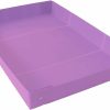 Small Animal Midlee | Guinea Pig Corrugated Plastic Cage Liners- 2 X 3 Panel Size- Purple- Bottom Grid Cage Protector