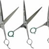 Small Animal Geib | Geib Crocodile Steel Shear Pet Grooming Kit, 3-Piece