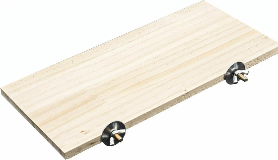 Small Animal GNB PET | Gnb Pet Natural Wood Stand Platform 5''X11'' For Hamster Mice Chinchilla Chipmunk, Small Animals Habitat Toy Hm-10