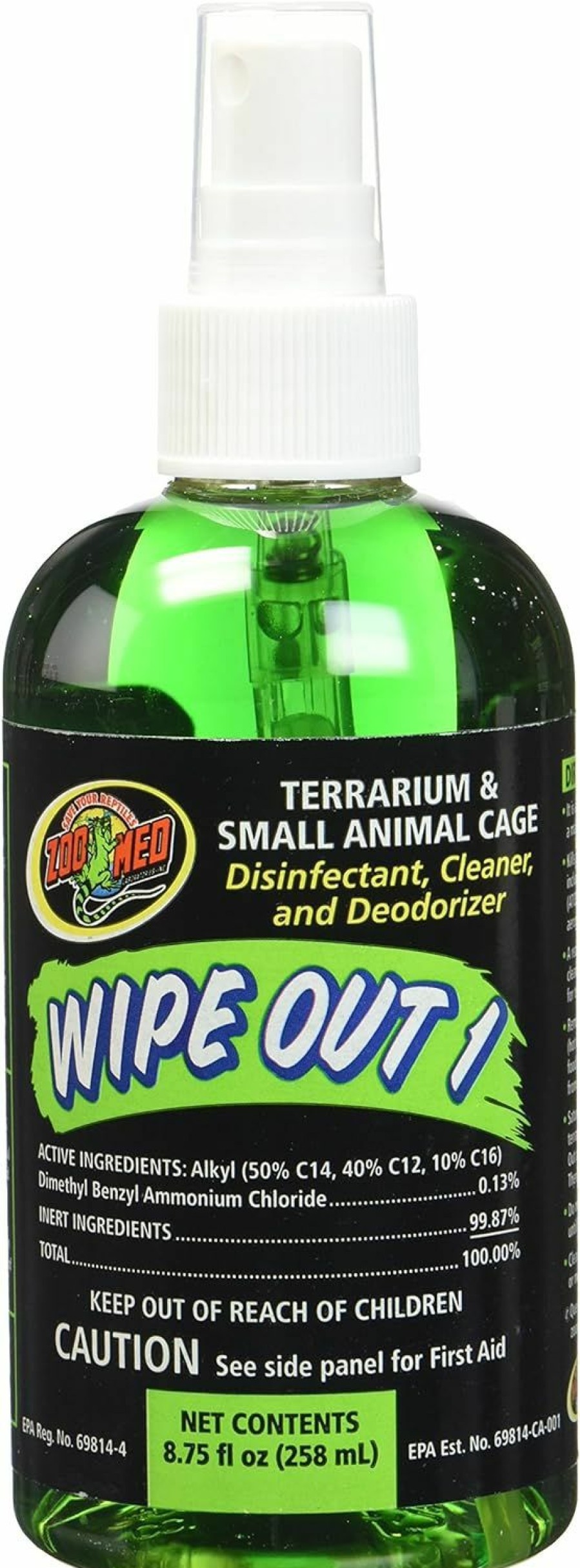 Small Animal Zoo Med | Zoo Med Wipe Out 1 Terrarium & Small Animal Cage Cleaner