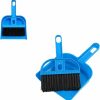 Small Animal HUAZEXINX | Mini Dustpan And Broom Set Portable Plastic Brush Set (Blue) Used For Desk, Home, Kitchen,Cage Cleaning Of Any Small Animals, Guinea Pigs, Rabbits, Hamsters