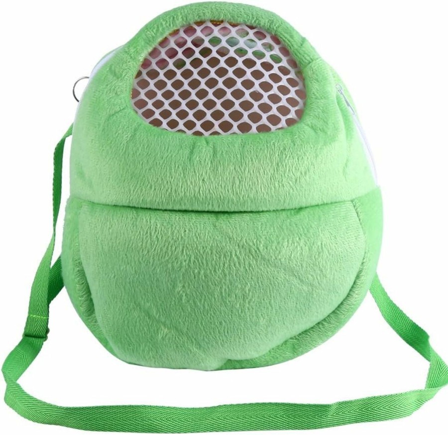 Small Animal Yosoo | Pet Carrier Bag Pet Pocket,21 * 25Cm Pet Carrier Pocket Hamster Rabbit Ferret Travel Slee Hanging Bed Bag (Green) Siberian Hamster Travel Cage Siberian Hamster Travel Cage