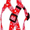 Small Animal Yellow Dog Design | Yellow Dog Design Red Snowflakes Step-In Dog Harness, X-Small-3/8 Wide And Fits Chest Of 4.5 To 9\"