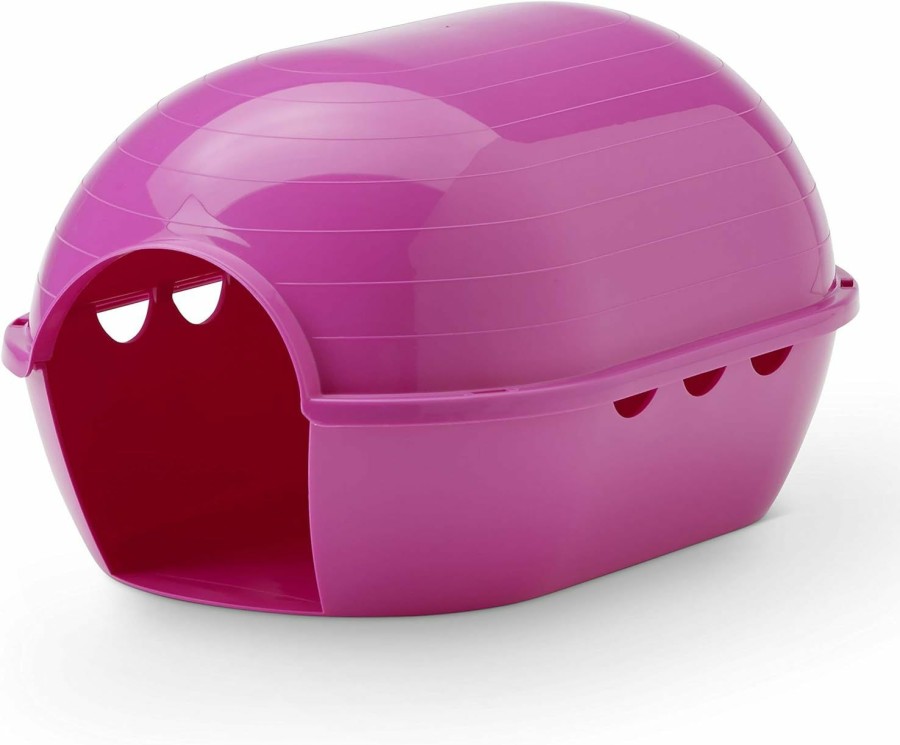 Small Animal Savic | Savic Rody Igloo Rat And Guinea Pig House… (Pink)