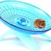 Small Animal YuanYouTong | Yuanyoutong Hamster Wheel Hamster Toys Plastic Hamster Flying Saucer Silent Running Exercise Wheel For Syrian Hamster, Hedgehog, Gerbils, Mice, Guinea Pig, Chinchilla, Small Animals, Pets, 7 Inch