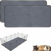 Small Animal Mooydee | Mooydee Guinea Pig Fleece Cage Liners For C&C 2X4 Habitat, Washable Reusable Guinea Pig Bedding Super Absorbent Guinea Pig Pee Pads Anti Slip Mat For Rabbit Hamster Rat - 2 Pack 57.1\" X 27.6\"